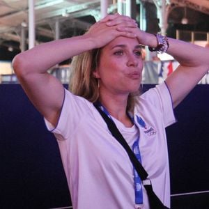 Nathalie Péchalat se remémore un beau moment de son été

Nathalie Pechalat (patineuse) - Les médaillés français des Jeux Olympiques Paris 2024, au Club France à la Grande Halle de la Villette à Paris. 
© Jonathan Rebboah / Panoramic / Bestimage