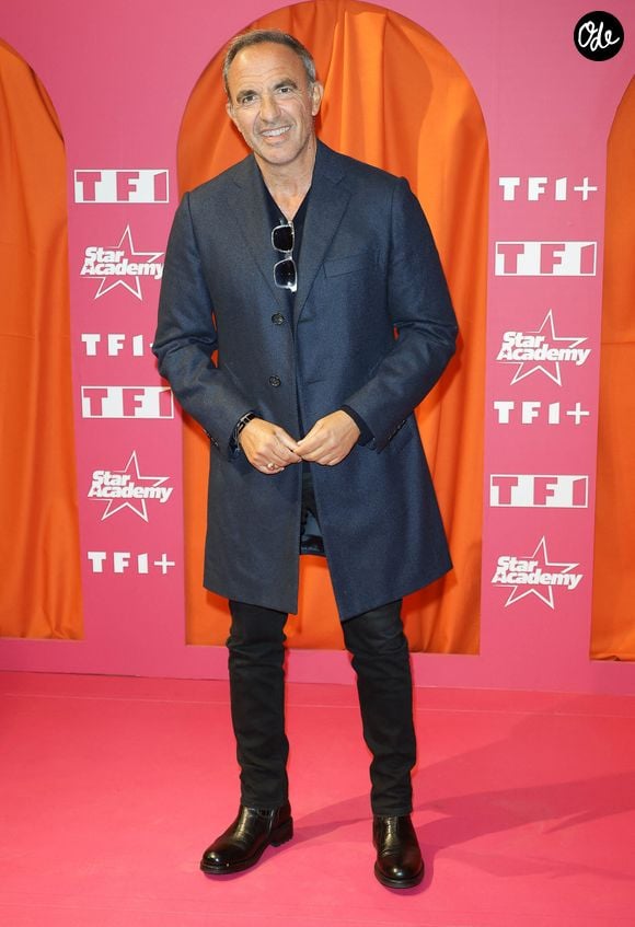 Nikos Aliagas - Inauguration de l'appart de la "Star Academy" à Paris le 14 octobre 2026. L’univers de la « Star Ac » prend ses quartiers à Paris avec « L’Appart de la Star Academy », un pop-up immersif conçu comme une extension de l’expérience du Château de Dammarie-les-Lys. © Coadic Guirec /Bestimage | 00774157