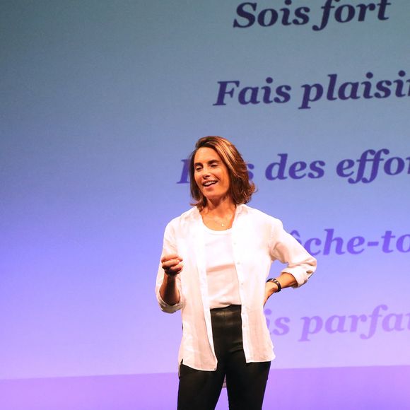 Exclusif - Première représentation du show de Alessandra Sublet "Tous les risques n'auront pas la saveur du succès" au Théâtre Antoine à Paris. Le 13 novembre 2023 © Bertrand Rindoff / Bestimage