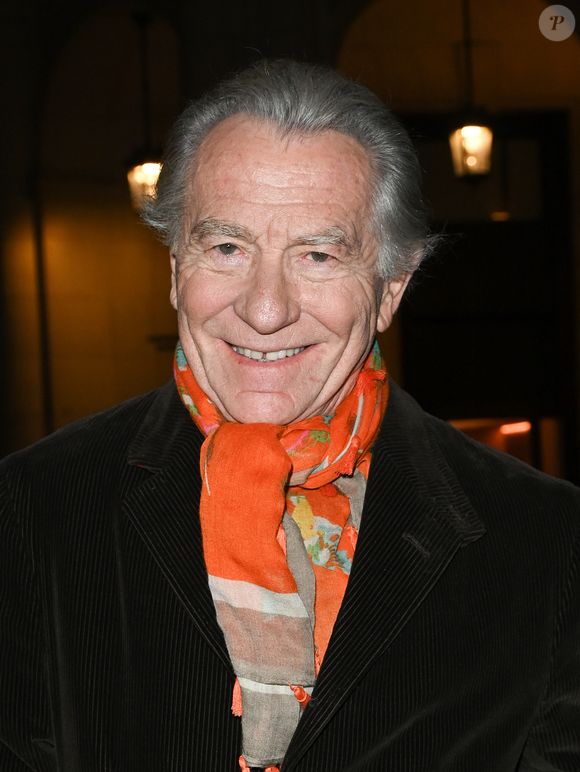 William Leymergie - Cérémonie de remise du prix Raymond Devos au théâtre Edouard VII à Paris cadre de la 28ème édition de la semaine de la Langue Française et de la Francophonie le 20 mars 2023. © Coadic Guirec - Cyril Bruneau / Bestimage