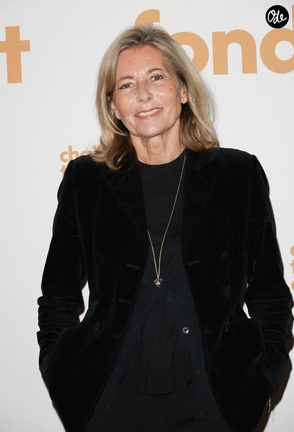 Claire Chazal - Gala de la Fondation Chaillot au théâtre National de Chaillot à Paris. © Coadic Guirec/Bestimage