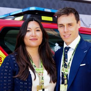 Louis et Marie Ducruet lors du Grand Prix de Formule 1 (F1) de Monaco, le 26 mai 2024. © Claudia Albuquerque/Bestimage