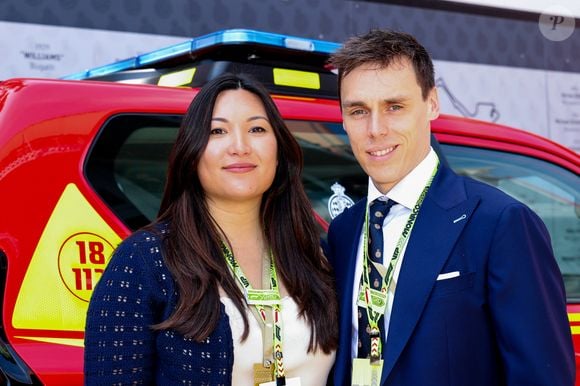 Louis et Marie Ducruet lors du Grand Prix de Formule 1 (F1) de Monaco, le 26 mai 2024. © Claudia Albuquerque/Bestimage