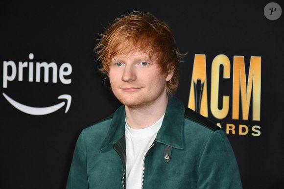 Ed Sheeran au photocall des "58ème Country Music Awards" à Frisco au Texas, le 12 mai 2023. © Action Press / Bestimage