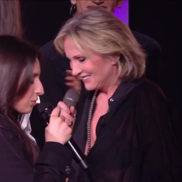 Patricia Kaas est venue soutenir Ambre pour la finale de la "Star Academy".