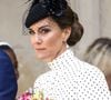 Pour séduire le prince William, Kate Middleton avait défilé avec une robe en dentelle transparente laissant apparaître ses dessous lors d'une soirée organisée par l'université St Andrews.
Kate Middleton à Thanksgiving qui marque le 80ème anniversaire de VE Day à l'Abbaye de Westminster @Backgrid UK/ Bestimage