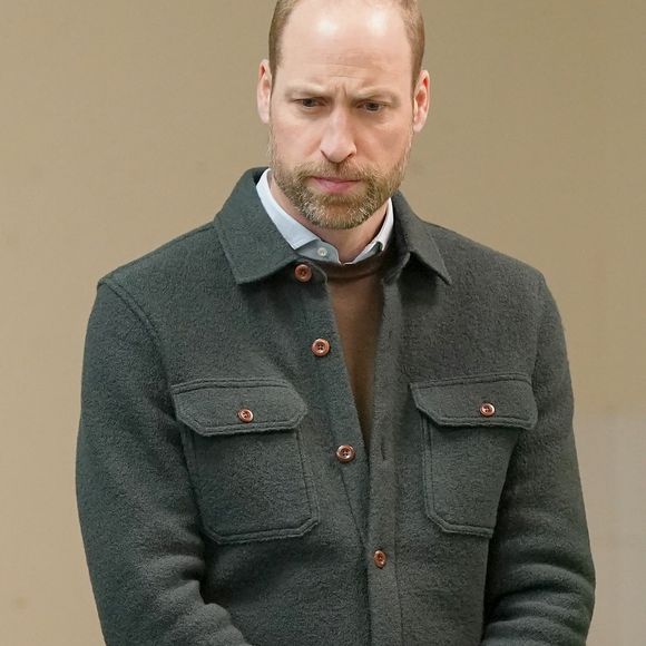 Le prince William, prince de Galles visite l'association "Cycle of Life" à Liverpool le 23 janvier 2025. Crédit : Julien Burton / Bestimage