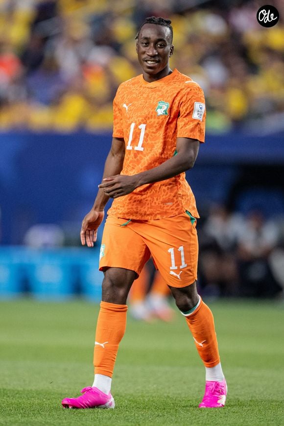 Il promet désormais de devenir le meilleur joueur du monde pour honorer sa mémoire.

Match de groupe E "Côte d'Ivoire - Equateur (1-0)" lors de la Coupe du Monde FIFA 2026 (FIFA World Cup 2026), le 14 juin 2026.