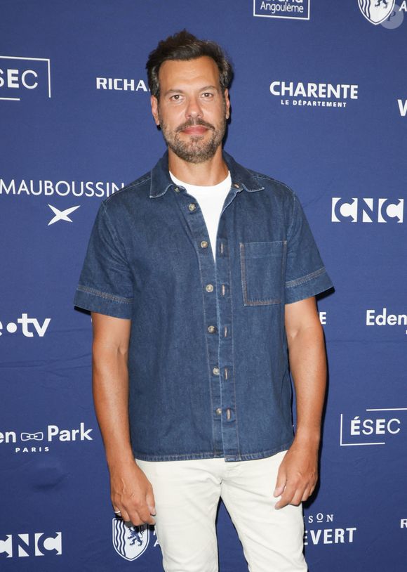 Laurent Lafitte lors de la soirée d'ouverture avec la projection du film "La femme la plus riche du monde" lors de la 18ème édition du Festival Film Francophone (FFA) à Angoulême le 25 août 2025.

© Coadic Guirec / Bestimage
