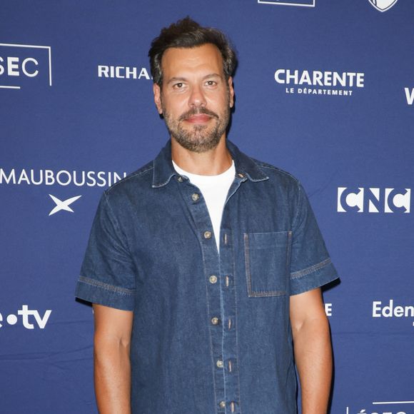 Laurent Lafitte lors de la soirée d'ouverture avec la projection du film "La femme la plus riche du monde" lors de la 18ème édition du Festival Film Francophone (FFA) à Angoulême le 25 août 2025.

© Coadic Guirec / Bestimage