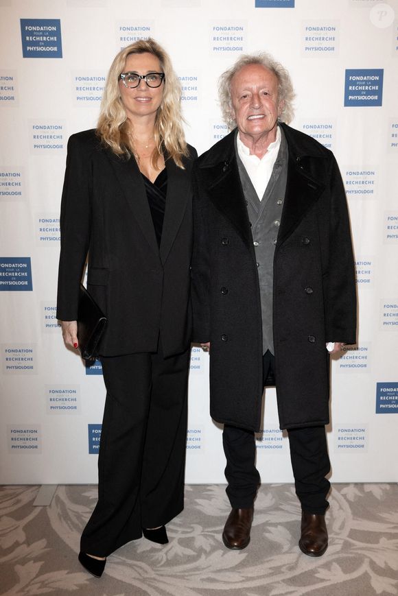 Didier Barbelivien et Laure Barbelivien assistent au Gala Stethos d'Or 2025 à l'Hôtel Georges V, le 24 mars 2025 à Paris, France. Photo by David NIVIERE/ABACAPRESS.COM