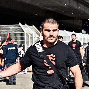 Antoine Dupont (st) lors du match de rugby du 8ème de finale de la Coupe des champions Investec opposant le Stade Toulousains à Bristol (59-26) à Toulouse, France, le 4 avril 2026. © Thierry Breton/Psnewz/Bestimage