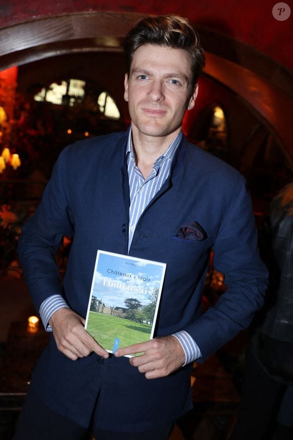 Exclusive - Paul Melun assiste au lancement du livre Paul Melun " Chateaux & Logis en Thouarsais " organisé par Five Eyes Production au Buddha Bar à Paris, à Paris, France, le 26 juin 2024. Photo de Jerome Dominé/ABACAPRESS.COM