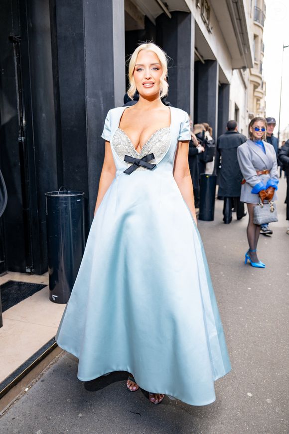 Comtesse Zofia Krasicki von Siecin - Arrivées au défilé Stéphane Rolland salle Pleyel Collection Haute Couture Printemps/Eté 2025 lors de la Fashion Week de Paris (PFW), France, le 28 janvier 2025. © Pierre Perusseau/Bestimage