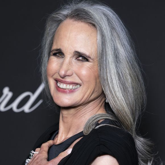 Andie MacDowell au dîner du Trophée Chopard au Carlton Beach Club lors du 79ème Festival International du Film de Cannes le 15 mai 2026.
© Olivier Borde / Bestimage