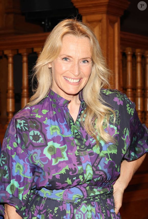 Estelle Lefébure (marraine de l'édition) lors de la cérémonie de remise de prix du concours pédagogique "Oceano pour Tous" au musée Océanographique de Monaco. © Claudia Albuquerque/Bestimage