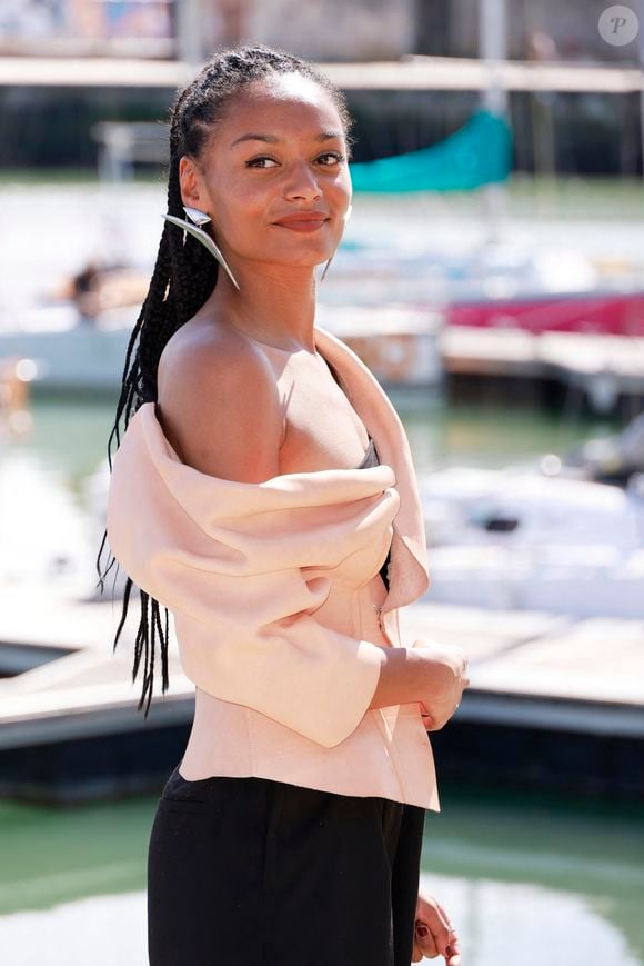 Philypa Phoénix de la série Tout cela je te le donnerai. La 25e édition du Festival de la fiction télé de La Rochelle, vendredi 15 septembre 2023. © Christophe Aubert via Bestimage