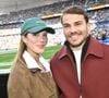 Iris Mittenaere et Antoine Dupont ont posé côte à côte au Stade de France.

Antoine Dupont et Iris Mittenaere lors du match de football américain NFL entre les Saints de la Nouvelle Orleans et les Steelers de Pittsburgh au Stade de France à Saint-Denis. © Veeren / Bestimage