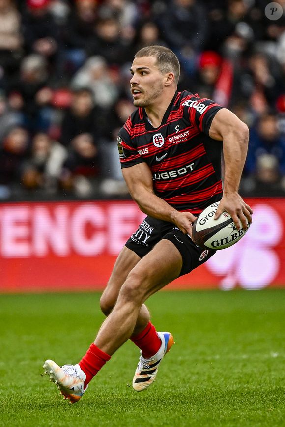 Antoine Dupont (st) - Match du Top 14 "Toulouse - Montpellier (45-29)" au stade Ernest-Wallon, le 28 mars 2026.
Thierry Breton/PsnewZ/Bestimage