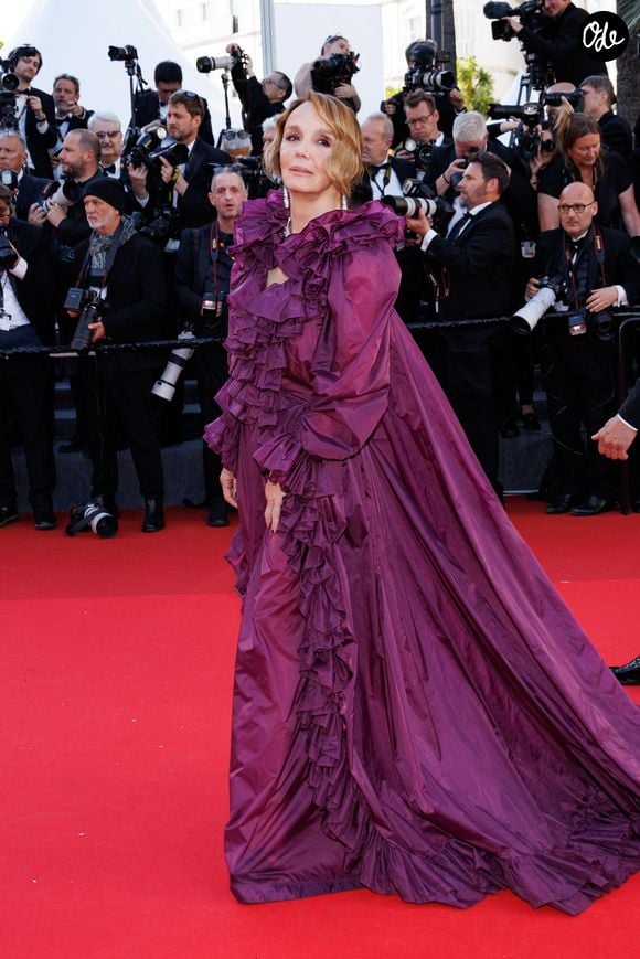 Philippine Leroy-Beaulieu - Montée des marches du film « La vénus électrique » pour la cérémonie d'ouverture du 79ème Festival International du Film de Cannes, le 12 mai 2026. © Jacovides-Moreau /Bestimage
