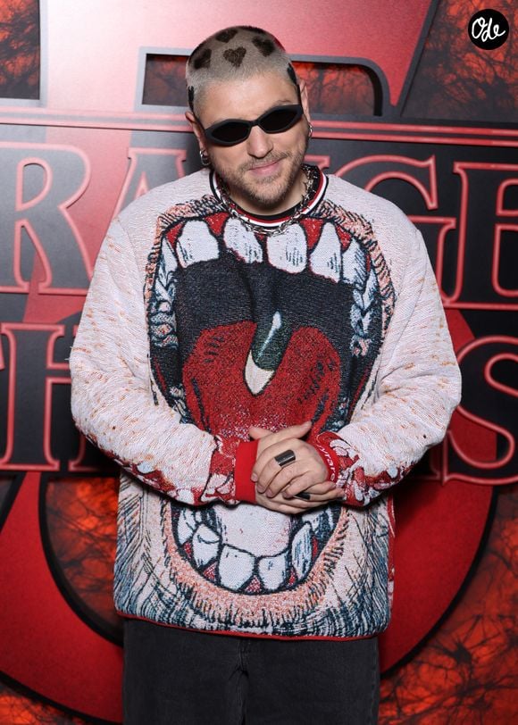 Quentin Mosimann - Avant-première de la série "Stranger Things'" Saison 5 au Grand Rex à Paris le 18 novembre 2025. © Denis Guignebourg/Bestimage