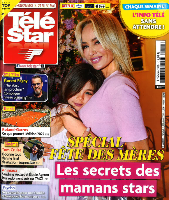 Télé Star du 24 mai 2025 avec Adriana Karembeu ©Télé Star