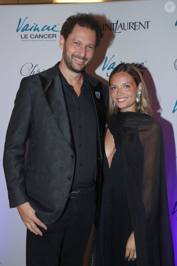 Éric Antoine et sa femme Gennifer Demey - Gala « Vaincre le Cancer » au Cercle Interallié à Paris le 28 Septembre 2025. © Bertrand Rindoff / Bestimage