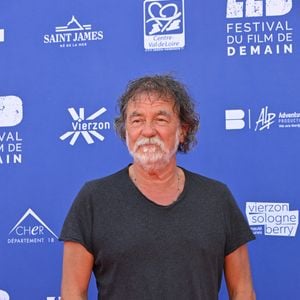 Photoshooting avec Olivier Marchal lors de la 2ème édition du Festival du film de demain (FFD) à Vierzon, France, le 03 juin 2023. Photo par Mireille Ampilhac/ABACAPRESS.COM