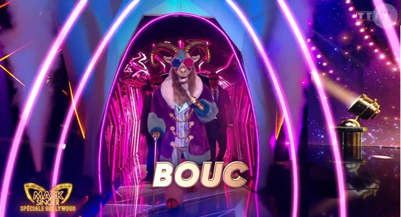 Le Bouc dans "Mask Singer", capture d'écran TF1
