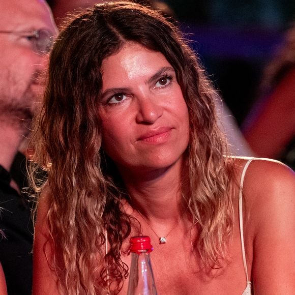 Isabelle Funaro lors de la première édition du "Do You Comedy" à la Citadelle de Saint-Tropez, Côte d'Azur, France, le 29 juin 2025. © Cyril Moreau/Bestimage