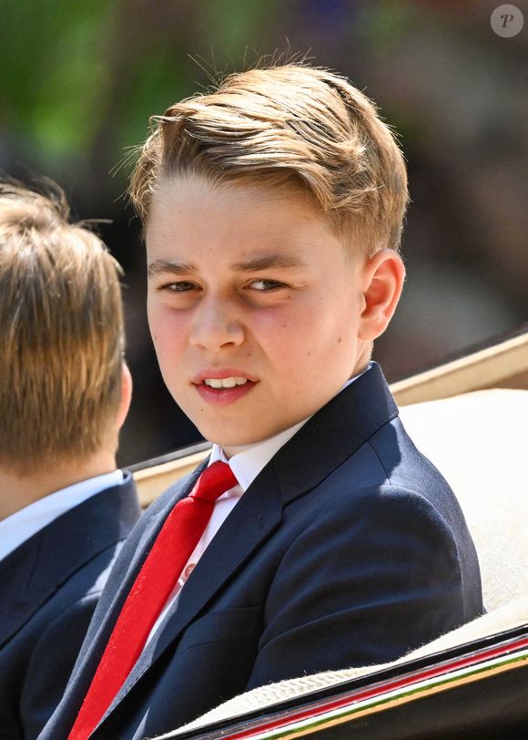 L'adolescent rejoindra l'établissement à la rentrée 2026

Le prince George lors de la cérémonie Trooping the Colour 2025, marquant l'anniversaire officiel du monarque à Londres, le 14 juin 2025 à Londres, Royaume-Uni. Photo by Zak Hussein/Splash News/ABACAPRESS.COM