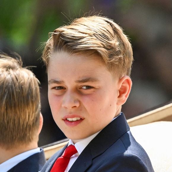 L'adolescent rejoindra l'établissement à la rentrée 2026

Le prince George lors de la cérémonie Trooping the Colour 2025, marquant l'anniversaire officiel du monarque à Londres, le 14 juin 2025 à Londres, Royaume-Uni. Photo by Zak Hussein/Splash News/ABACAPRESS.COM