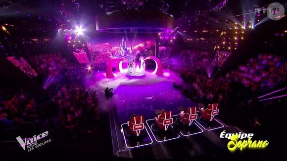 Cependant, la grande finale prévue le 27 septembre 2025 ne sera pas diffusée comme prévu. 

The Voice Kids 2025 samedi 20 septembre 2025 © TF1