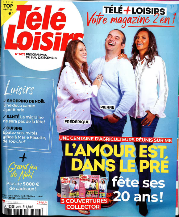 Couverture du magazine Télé-Loisirs publié le lundi 1er décembre 2025.
Crédit : Télé-Loisirs