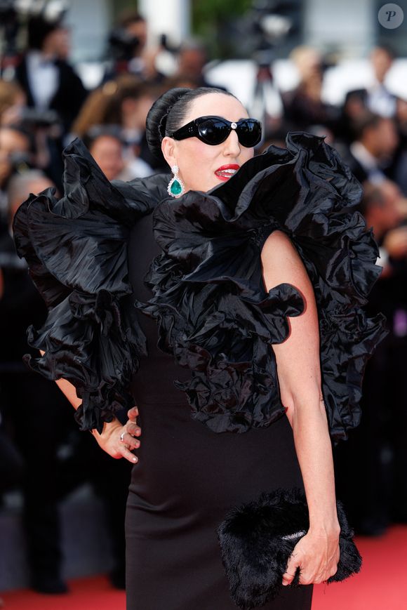 Rossy de Palma - Montée des marches de la cérémonie de clôture du 78ème Festival International du Film de Cannes, au Palais des Festivals à Cannes. Le 24 mai 2025
© Jacovides-Moreau / Bestimage