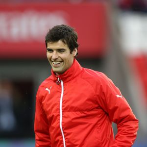 Yoann Gourcuff au match de football "PSG - Rennes" au Parc des Princes à Paris. Le 29 avril 2016 © Cyril Moreau / Bestimage