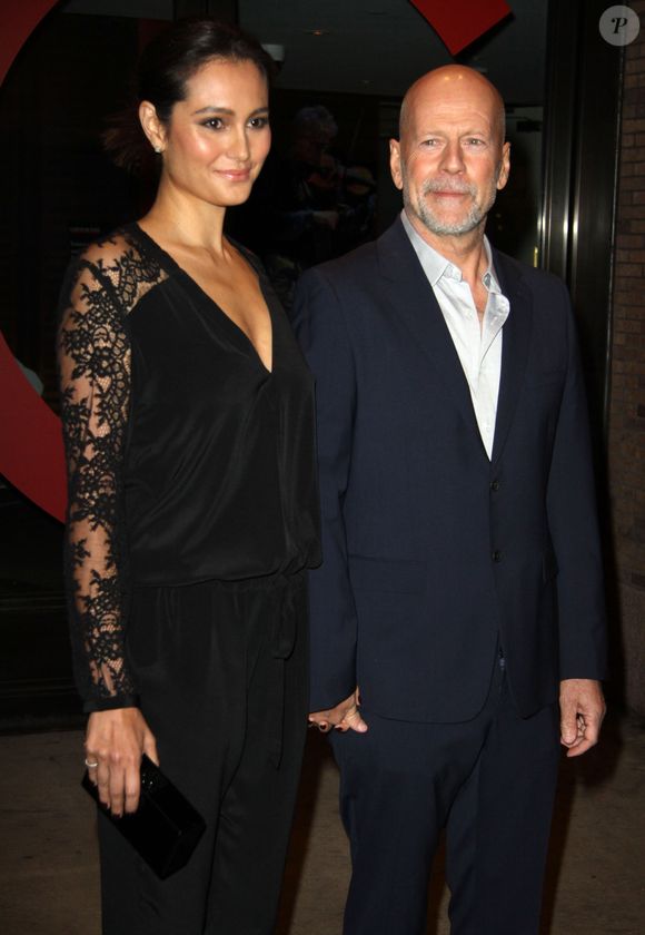 Bruce Willis, Emma Heming à la soirée "Glamour 2014 Women Of The Year Awards" à New York, le 10 novembre 2014. FAMEFLYNET / BESTIMAGE