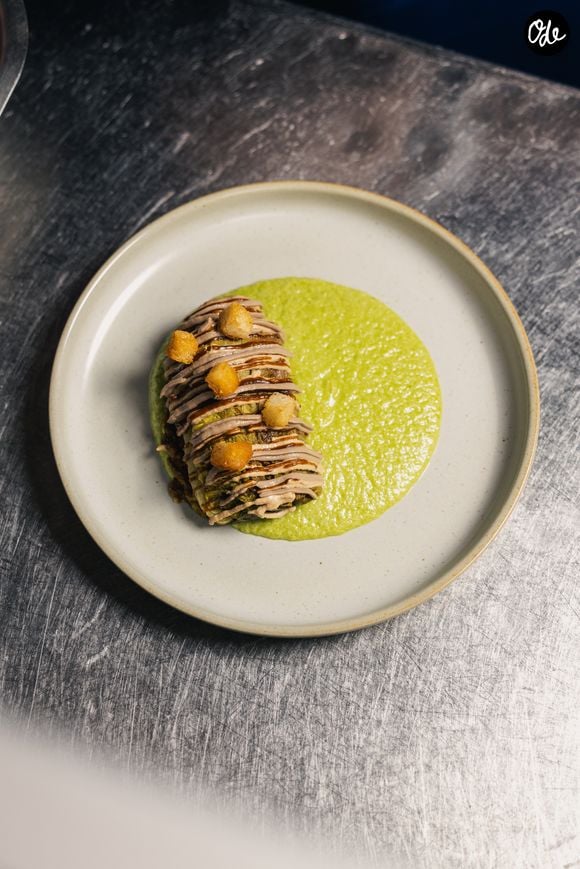 Alexy Algar-Denos, finaliste de "Top Chef", propose sa cuisine au restaurant éphémère Cramat'.