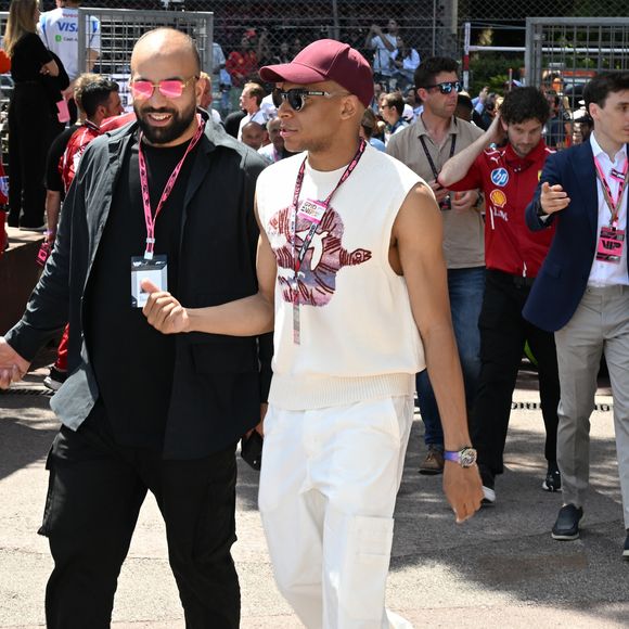 Kylian Mbappé - Célébrités lors du Grand Prix de Formule 1 (F1) Tag Heuer de Monaco le 25 mai 2025. © Lionel Urman/Bestimage