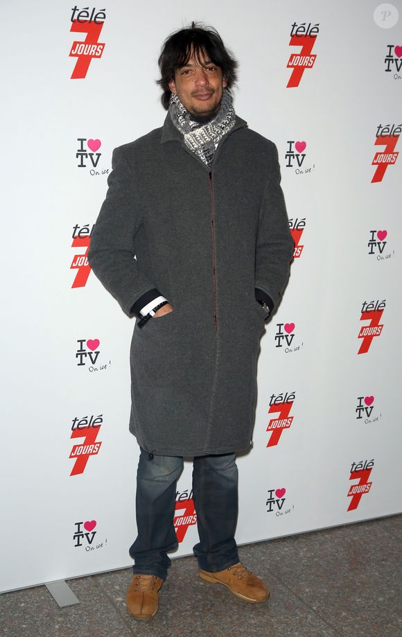 Georges Alain - Soiree "I LOVE TV" organisée par Tele 7 jours autour de la patinoire du Grand Palais a Paris.  Veeren/Bestimage
