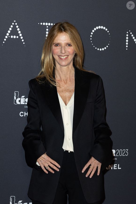 Sandrine Kiberlain - Photocall de la soirée des révélations des Cesar 2023 au Trianon à Paris le 16 janvier 2023. © Olivier Borde/Bestimage