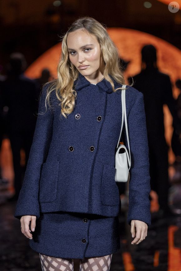 Lily-Rose Depp  – Photo Call  du Défilé de mode Chanel Collection Printemps-Été 2026 dans le cadre de la Fashion Week de Paris, France, le 6 octobre 2025.
 
© Olivier Borde / Bestimage