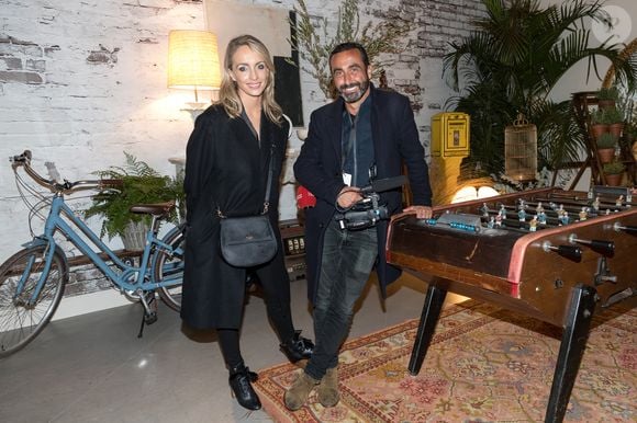 Exclusif - Anne Seften, Olivier Benkemoun - Les people dans l'espace Experience Immersive réservé aux VIP lors du Etam Live Show 2019 au Stade Roland Garros lors de la fashion week à Paris, le 24 septembre 2019. © Cyril Moreau/Veeren/Bestimage