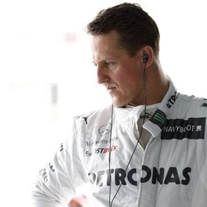 Michael Schumacher lors du Grand Prix de Formule 1 de Manama au Bahrein, le 20 avril 2012. © GTRES / BESTIMAGE