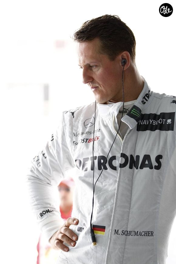 Michael Schumacher lors du Grand Prix de Formule 1 de Manama au Bahrein, le 20 avril 2012. © GTRES / BESTIMAGE
