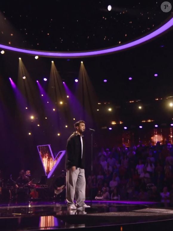 Laurent Traversa dans "The Voice"  TF1