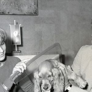 Archives - Sylvie Vartan et Johnny Hallyday à leur arrivée à l'aéroport d'Orly. Le 16 octobre 1965
© Keystone Press Agency / Zuma Press / Bestimage