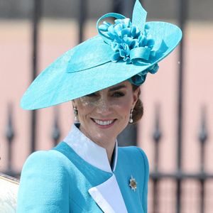 La princesse de Galles quitte le palais de Buckingham avant la cérémonie de la montée des couleurs dans le centre de Londres, alors que le roi Charles III célèbre son anniversaire officiel, le 14 juin 2025, à Londres, Royaume-Uni. Photo by Stephen Lock/i-Images/ABACAPRESS.COM