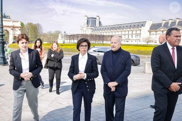 Cette initiative s'inscrit dans le renouveau du musée du Louvre annoncé par Emmanuel Macron en janvier.

Laurence des Cars, Rachida Dati, Emmanuel Kasarherou, Marc Ladreit de Lacharrière, Signature d’une convention entre le Musée du Louvre et le Musée du Quai Branly, financée exclusivement par M.Ladreit de Lacharrière, en présence de Madame La Ministre Rachida Dati, à Paris, France, le 25 mars 2025. © Jack Tribeca/Bestimage