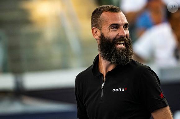 Benoît Paire - Tournoi UTS de Tennis - Los Angeles le 22 juillet 2023.